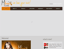 Tablet Screenshot of milanocare.com